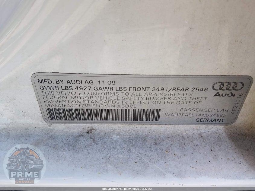 2010 AUDI A4 2.0T PREMIUM — фото 9