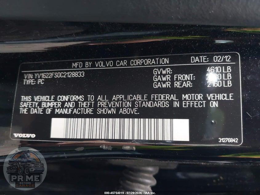 2012 VOLVO S60 T5/T5 W/MOONROOF — фото 9