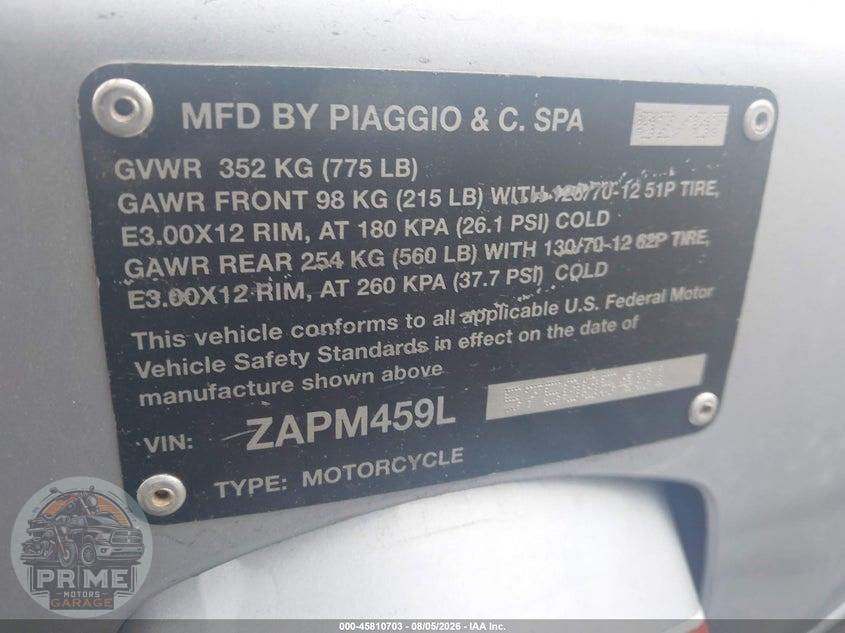 2007 VESPA GTS 250 — фото 10