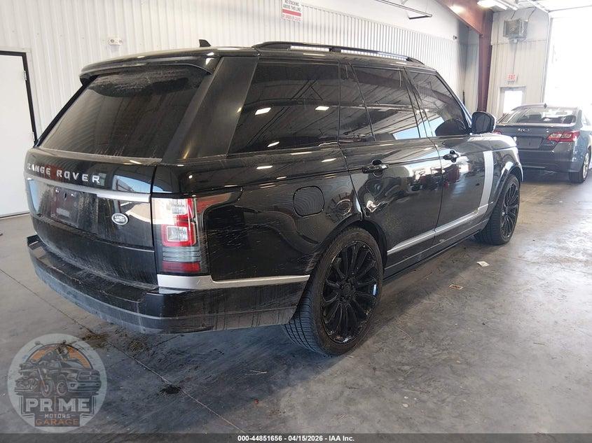 2015 LAND ROVER RANGE ROVER 5.0L V8 SUPERCHARGED — фото 4