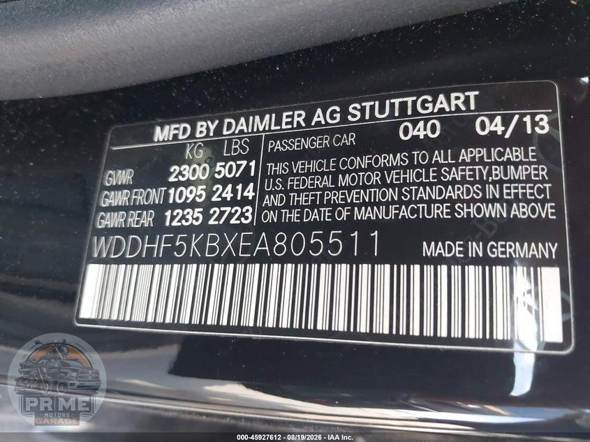 2014 MERCEDES-BENZ E 350 — фото 9