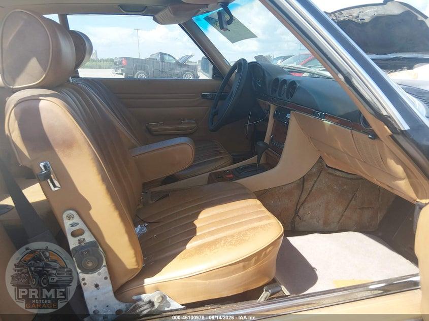 1983 MERCEDES-BENZ 380 SL — фото 5