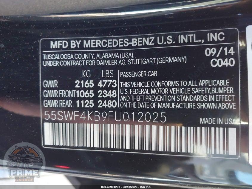 2015 MERCEDES-BENZ C 300 4MATIC — фото 9