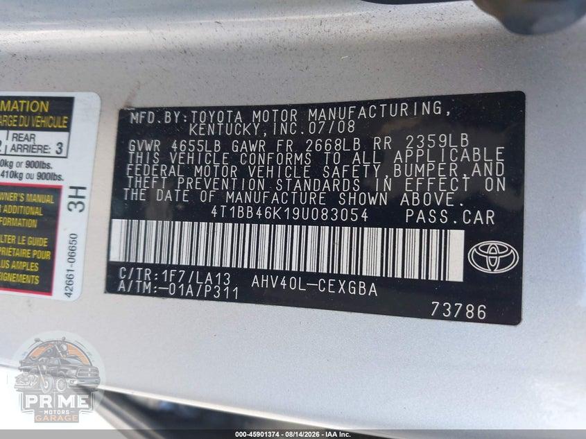2009 TOYOTA CAMRY HYBRID — фото 9