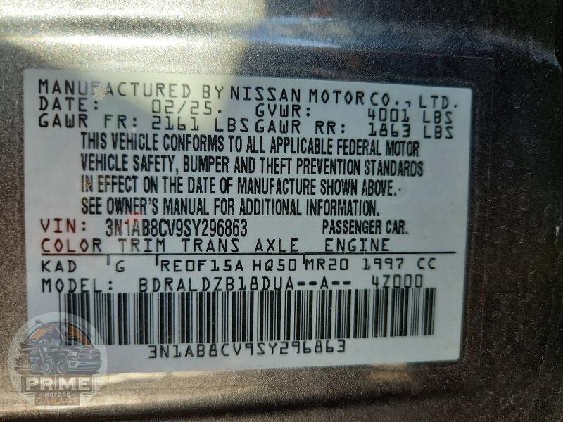 2025 NISSAN SENTRA — фото 12