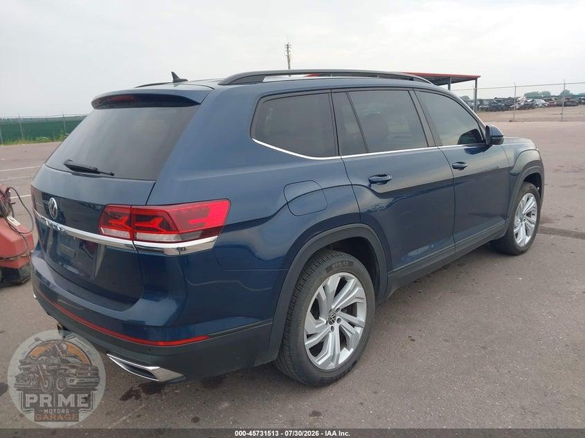 2022 VOLKSWAGEN ATLAS 3.6L V6 SE W/TECHNOLOGY — фото 4