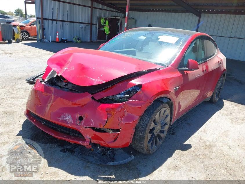 2023 TESLA MODEL Y PERFORMANCE DUAL MOTOR ALL-WHEEL DRIVE — фото 2