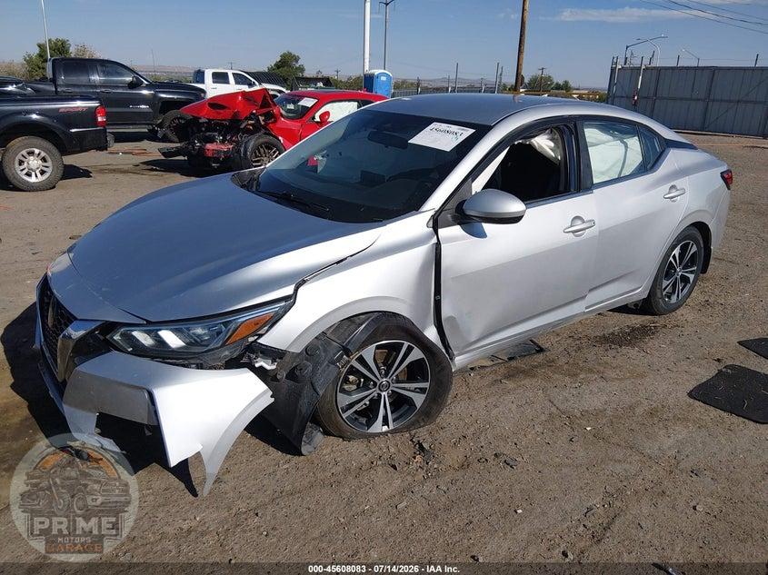 2022 NISSAN SENTRA SV XTRONIC CVT — фото 2
