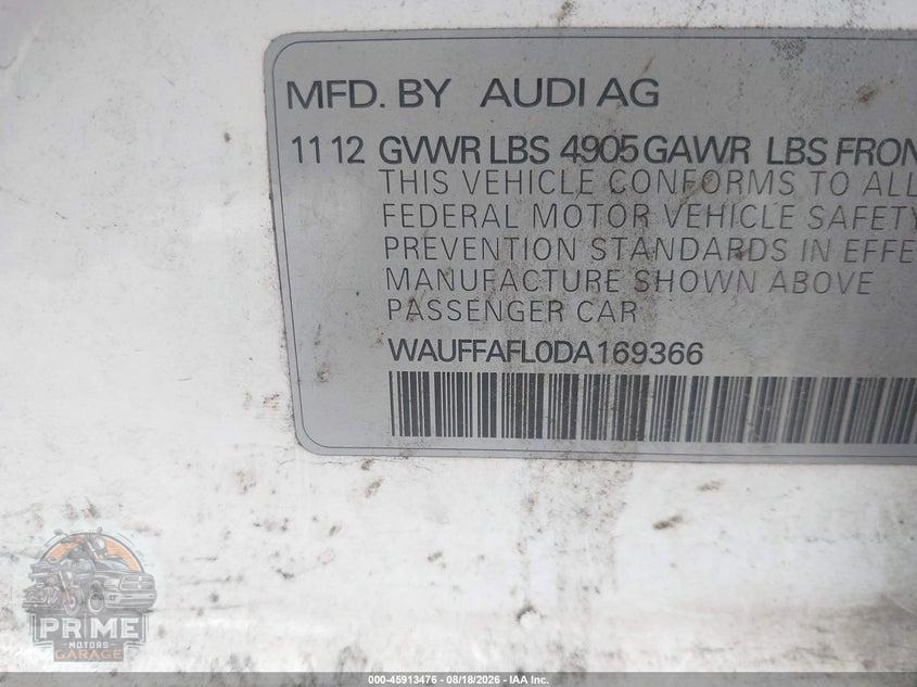 2013 AUDI A4 2.0T PREMIUM — фото 9