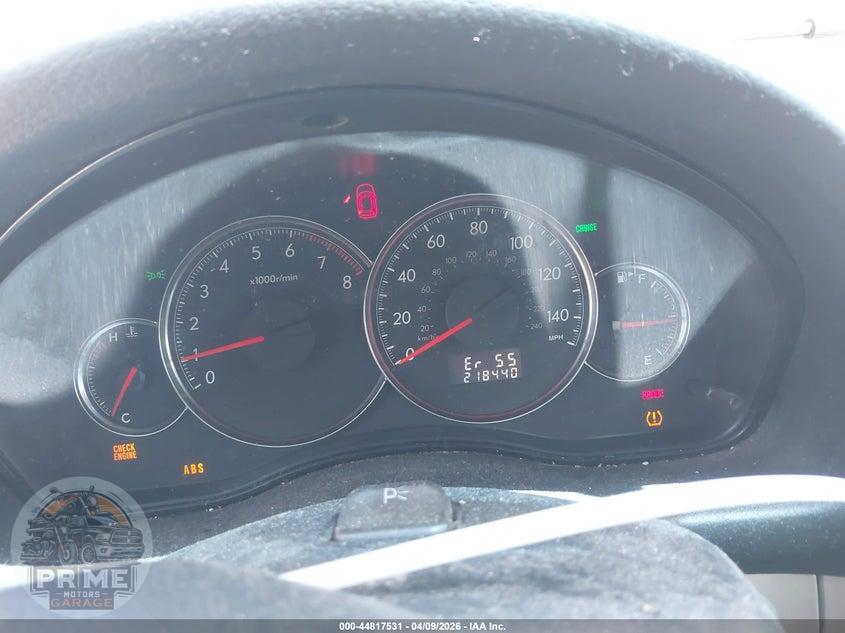 2008 SUBARU OUTBACK 2.5I — фото 7