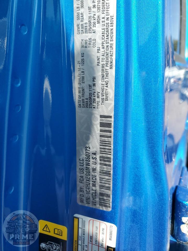 2021 JEEP WRANGLER — фото 12