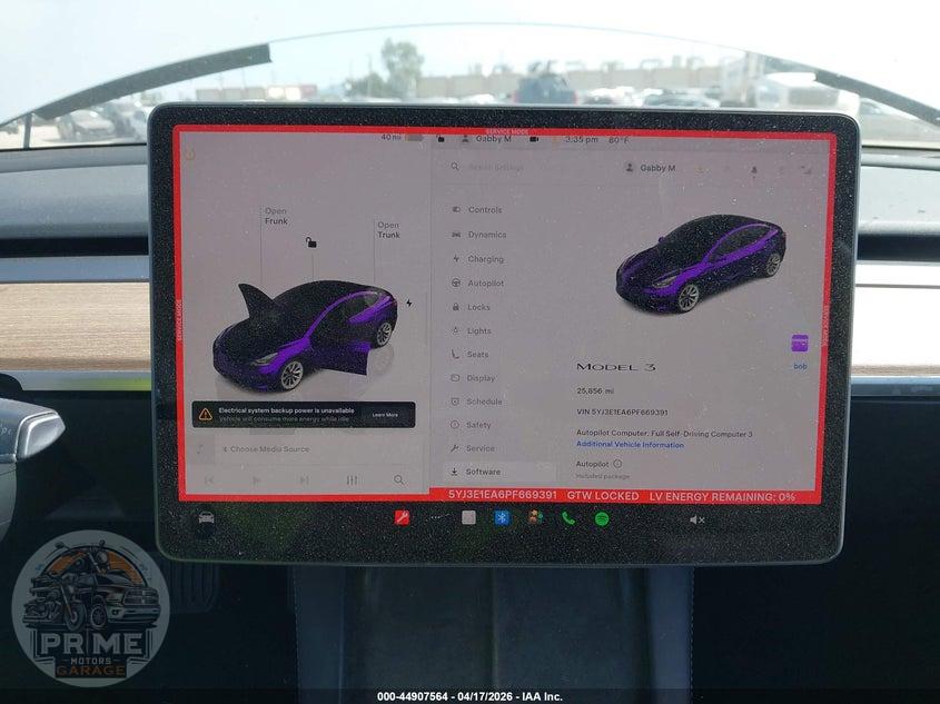 2023 TESLA MODEL 3 REAR-WHEEL DRIVE — фото 19