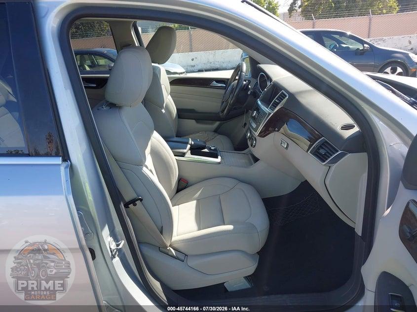 2012 MERCEDES-BENZ ML 350 4MATIC — фото 5