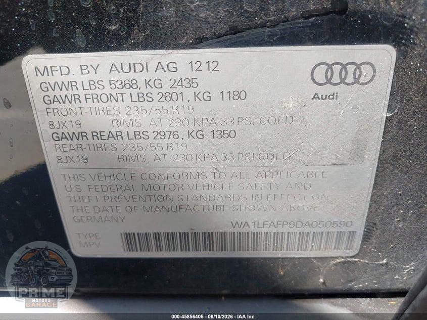 2013 AUDI Q5 2.0T PREMIUM — фото 9