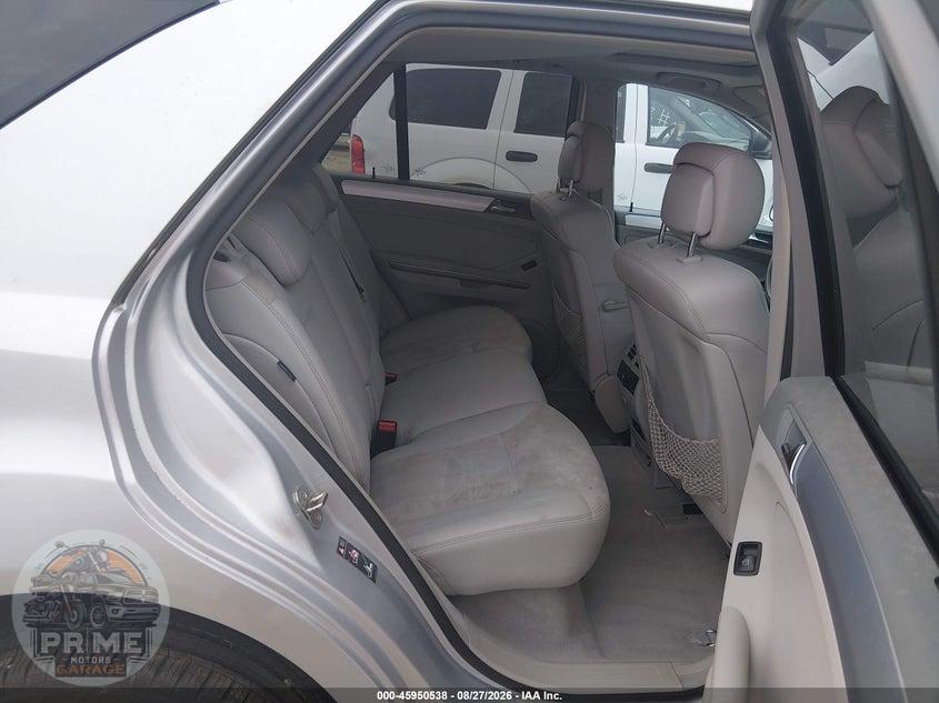 2008 MERCEDES-BENZ ML 350 4MATIC — фото 8
