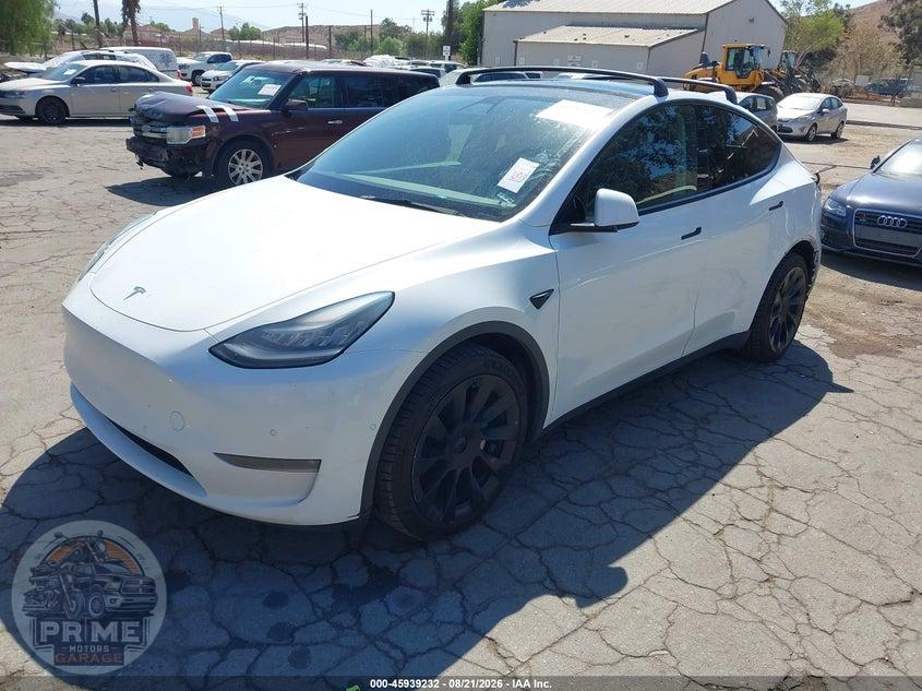 2021 TESLA MODEL Y LONG RANGE DUAL MOTOR ALL-WHEEL DRIVE — фото 2