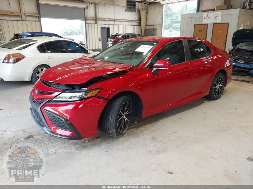 2022 TOYOTA CAMRY SE HYBRID — фото 2