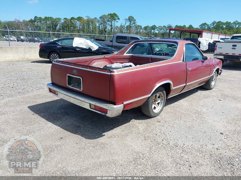 1983 CHEVROLET EL CAMINO — фото 4