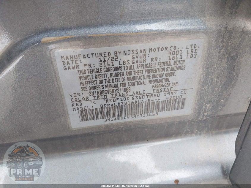 2022 NISSAN SENTRA SV XTRONIC CVT — фото 9