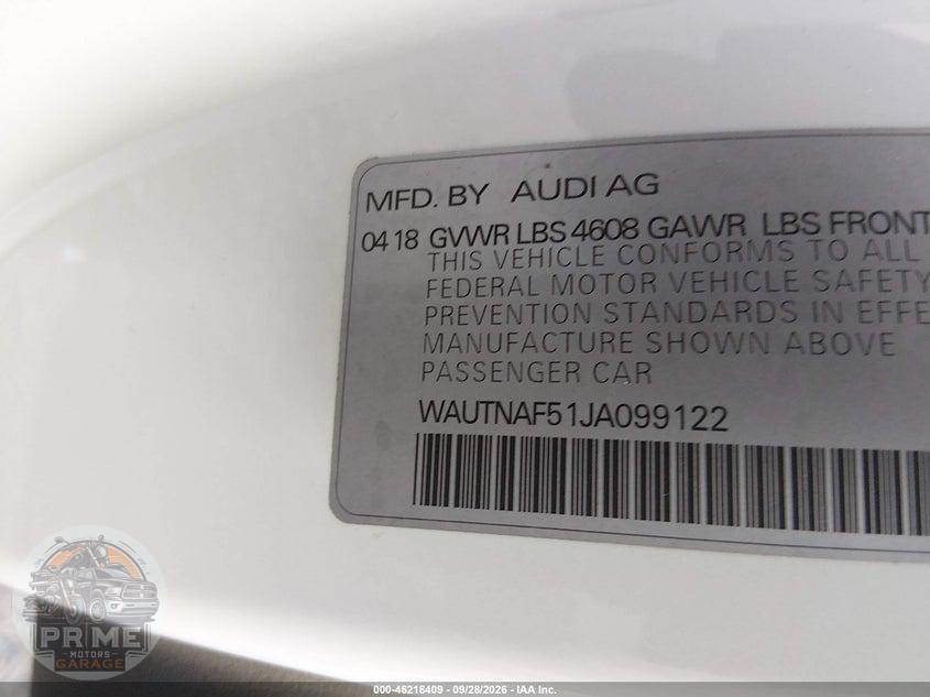 2018 AUDI A5 2.0T PREMIUM — фото 9