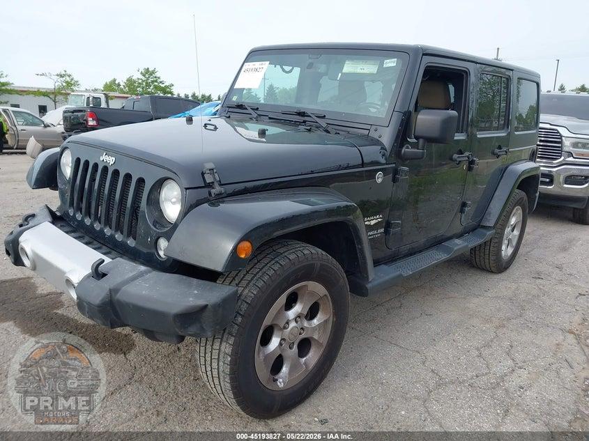 2014 JEEP WRANGLER UNLIMITED SAHARA — фото 2