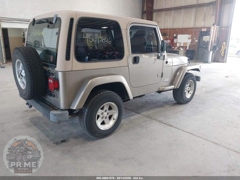 2004 JEEP WRANGLER SAHARA — фото 4