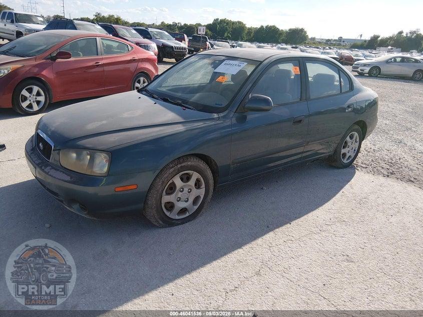 2003 HYUNDAI ELANTRA GLS/GT — фото 2