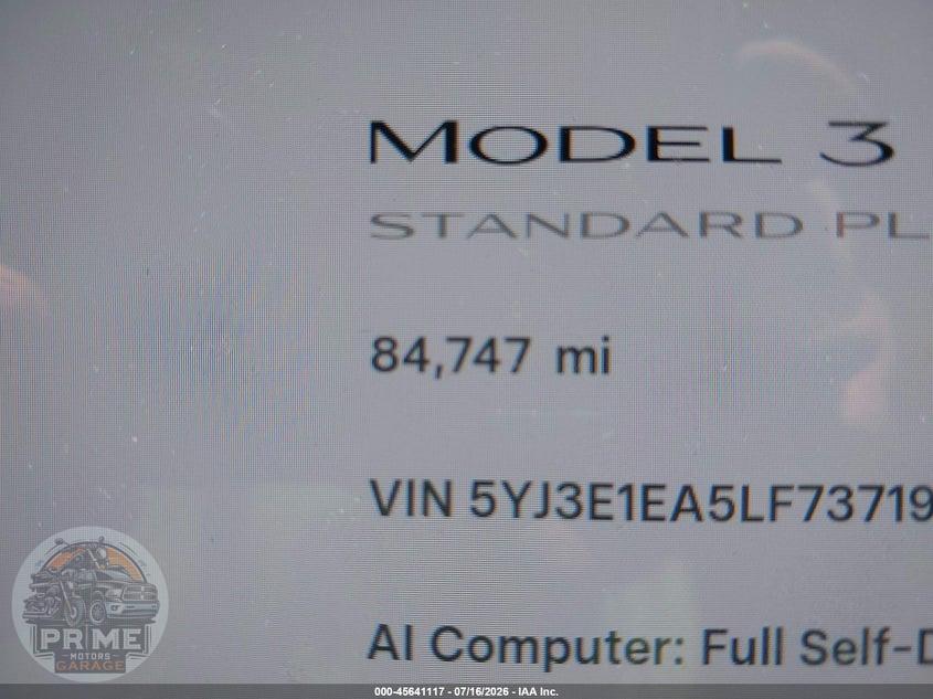 2020 TESLA MODEL 3 STANDARD RANGE PLUS REAR-WHEEL DRIVE/STANDARD RANGE REAR-WHEEL DRIVE — фото 15