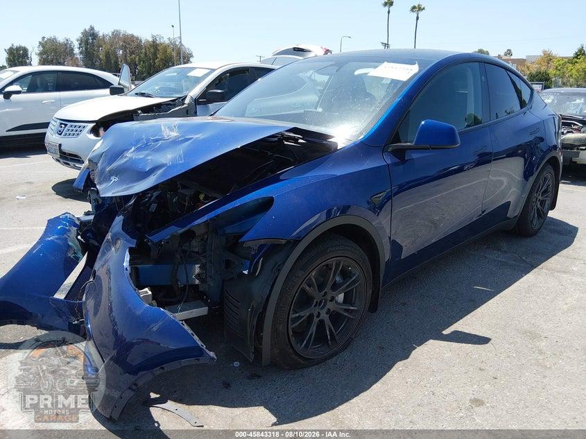 2025 TESLA MODEL Y LONG RANGE DUAL MOTOR REAR-WHEEL DRIVE — фото 2