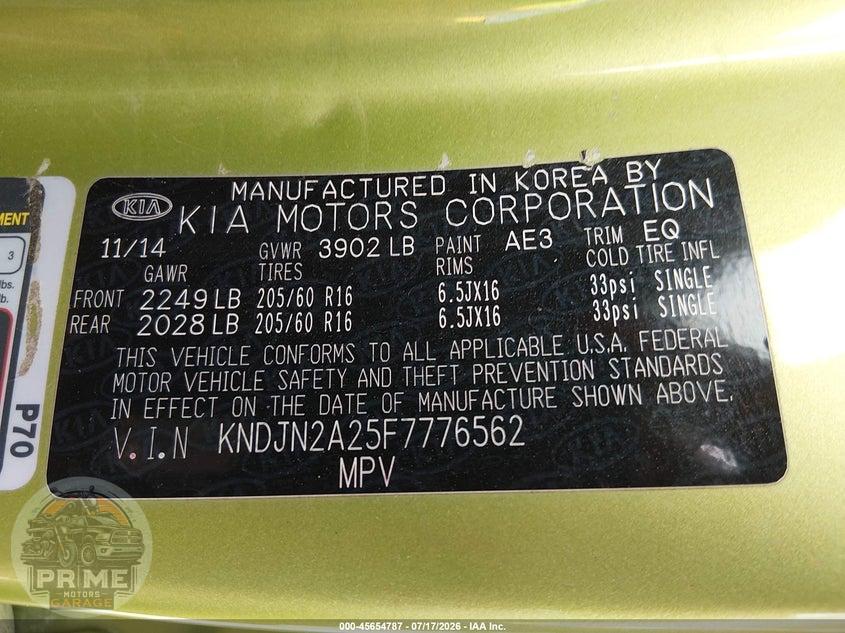 2015 KIA SOUL — фото 9