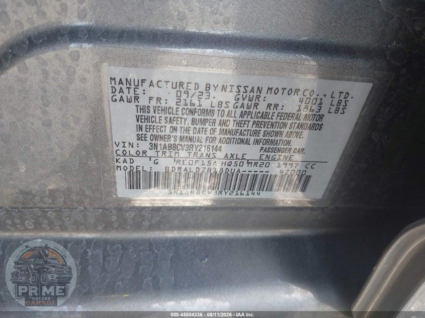 2024 NISSAN SENTRA SV XTRONIC CVT — фото 9