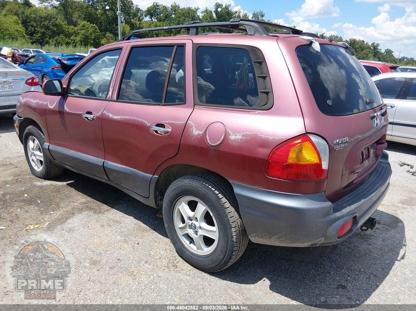 2004 HYUNDAI SANTA FE GLS/LX — фото 3