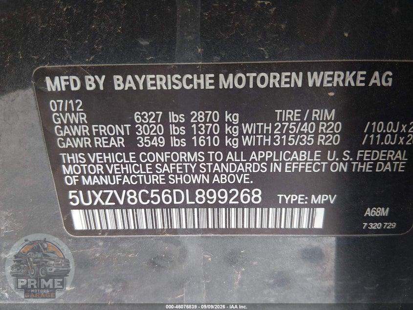 2013 BMW X5 XDRIVE50I — фото 9