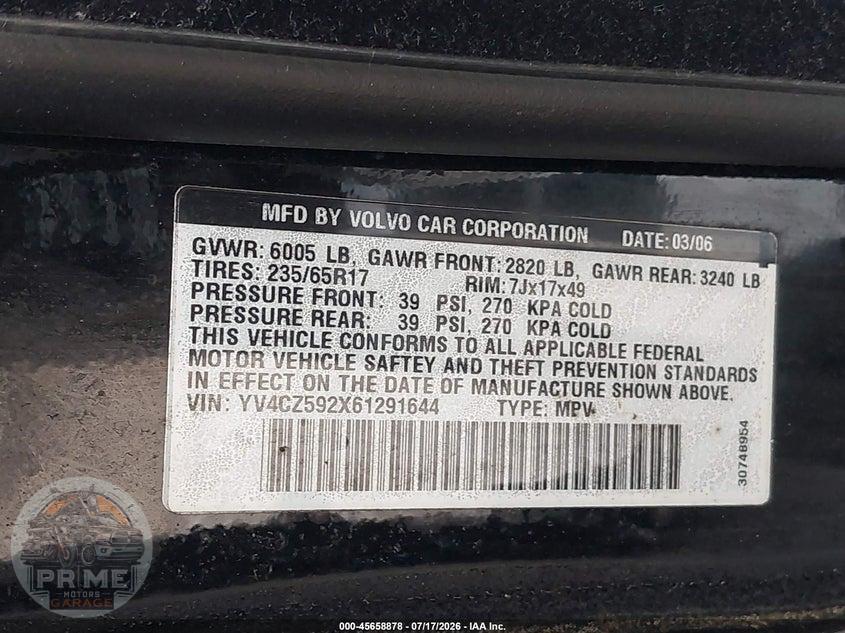 2006 VOLVO XC90 2.5T — фото 9