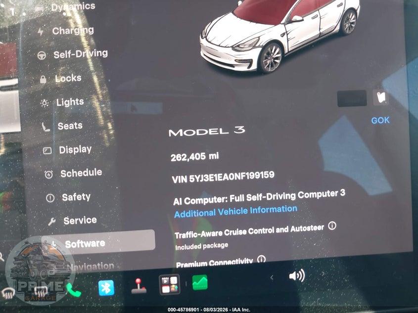 2022 TESLA MODEL 3 REAR-WHEEL DRIVE — фото 7