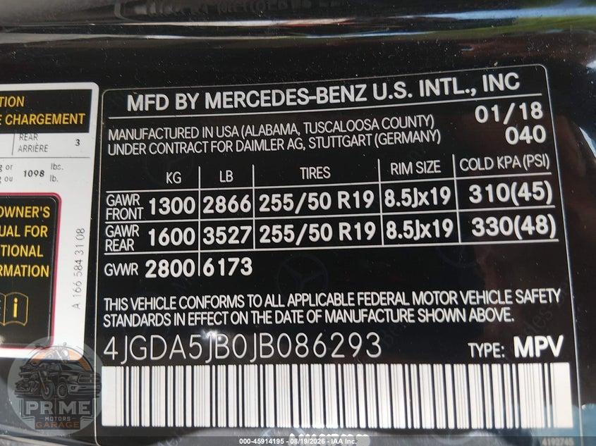 2018 MERCEDES-BENZ GLE 350 — фото 9