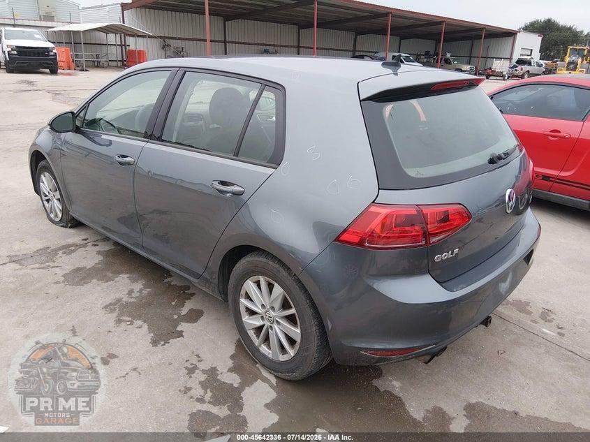 2016 VOLKSWAGEN GOLF TSI S 4-DOOR — фото 3