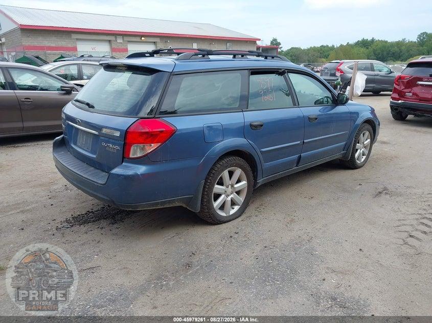 2008 SUBARU OUTBACK 2.5I/2.5I L.L. BEAN EDITION — фото 4