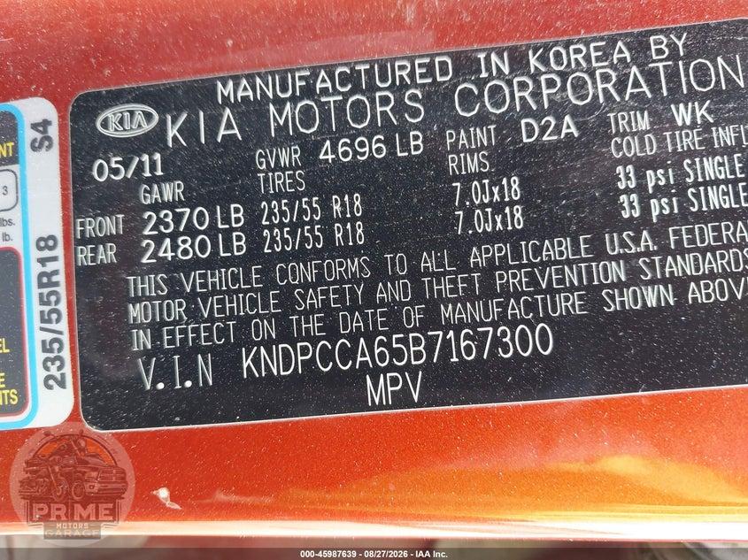 2011 KIA SPORTAGE SX — фото 9