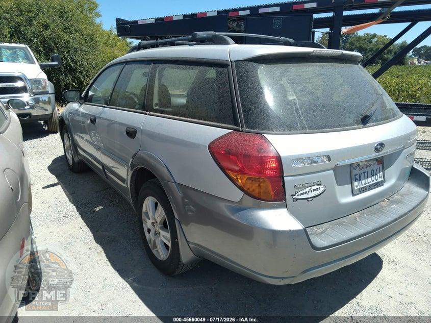 2005 SUBARU OUTBACK 2.5I — фото 3