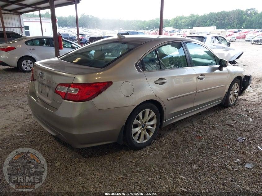 2016 SUBARU LEGACY 2.5I PREMIUM — фото 4