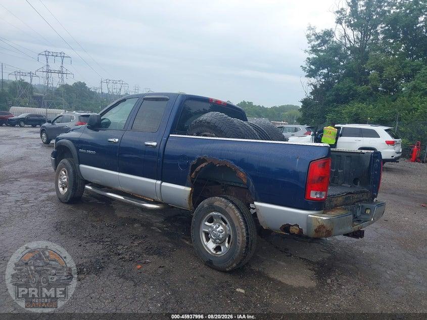 2003 DODGE RAM 2500 SLT/LARAMIE/ST — фото 3