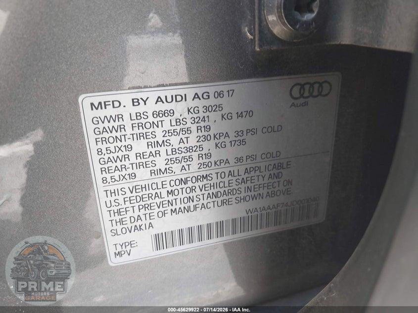 2018 AUDI Q7 3.0T PREMIUM — фото 9