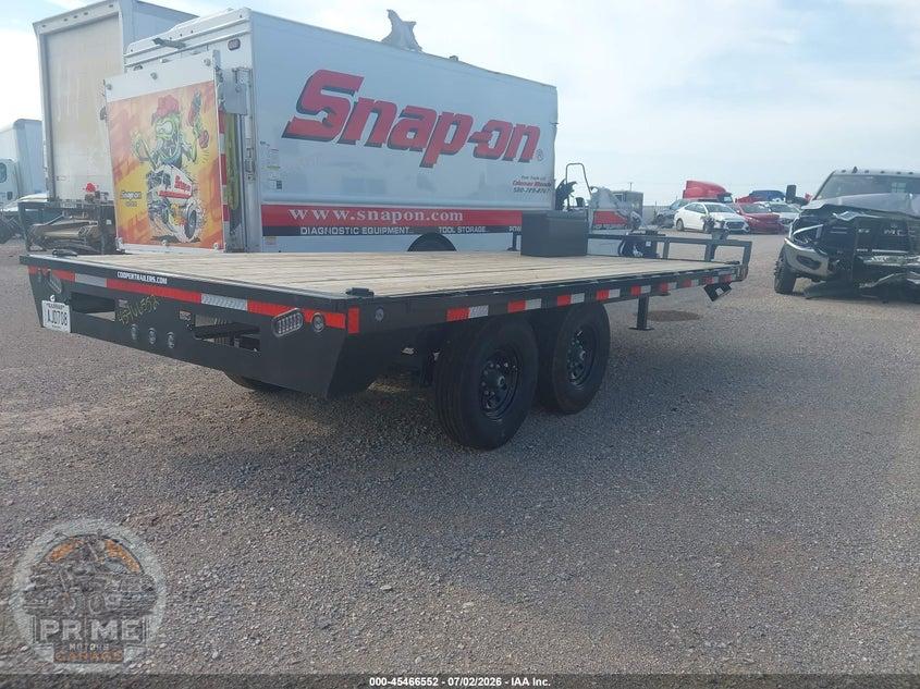 2026 LOAD TRAIL 16' DECKOVER FLATBED TRAILER — фото 4