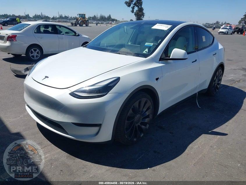 2022 TESLA MODEL Y PERFORMANCE DUAL MOTOR ALL-WHEEL DRIVE — фото 2