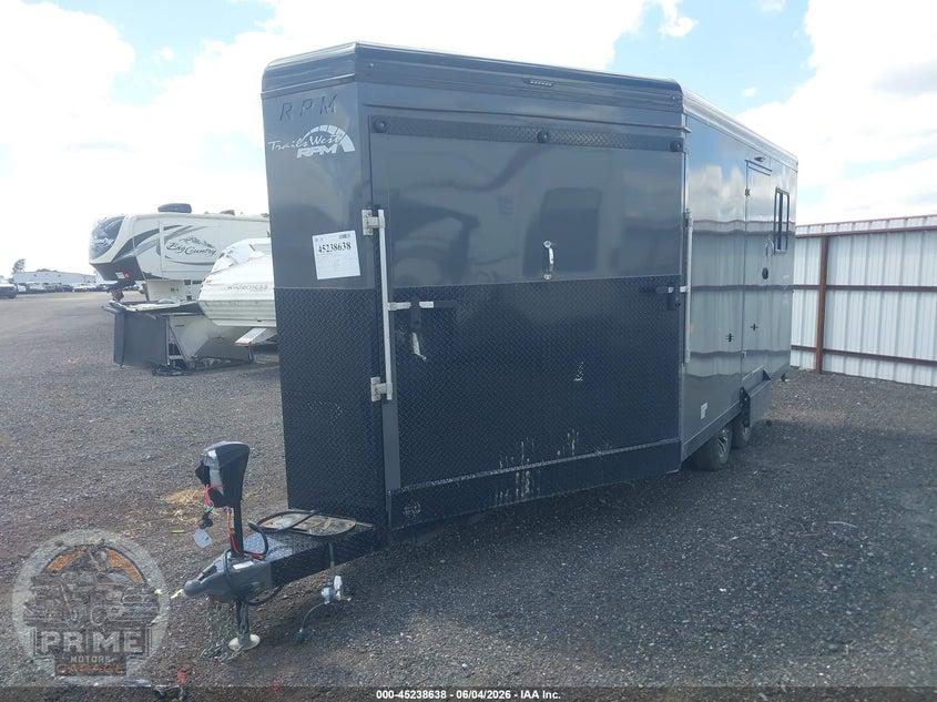 2023 TRAILS WEST TRAILERS RPM BP 20 8X20 ENCLO — фото 2