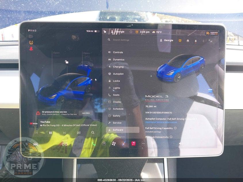 2018 TESLA MODEL 3 LONG RANGE/PERFORMANCE — фото 7