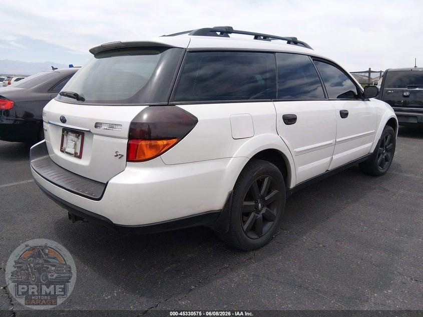 2007 SUBARU OUTBACK 2.5I — фото 4
