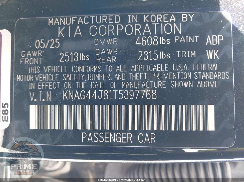 2026 KIA K5 GT — фото 9