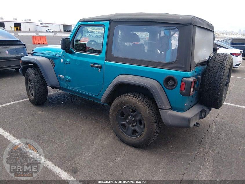 2020 JEEP WRANGLER SPORT 4X4 — фото 3